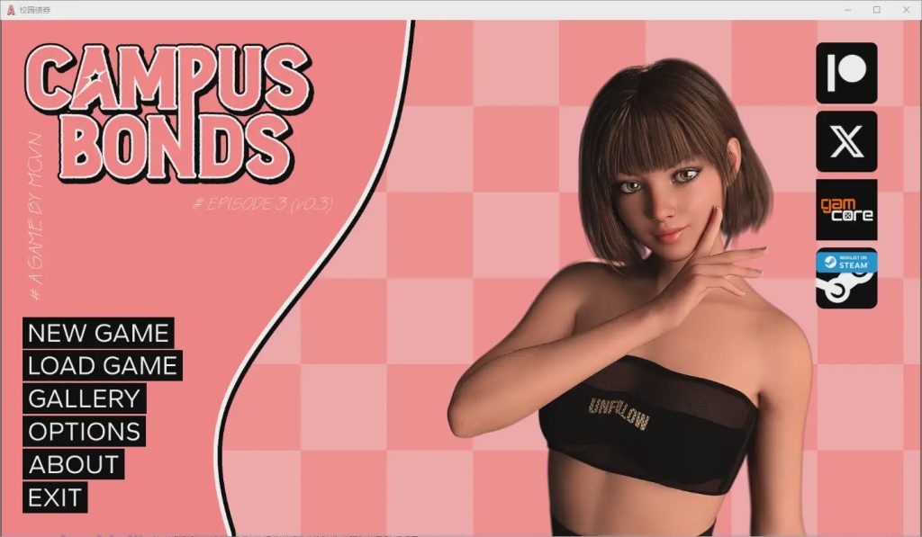 [SLG/汉化] 校园债券 Campus Bonds [v0.3] PC+安卓汉化版7.3G游戏中文版下载|无需安装解压即玩-千万少女