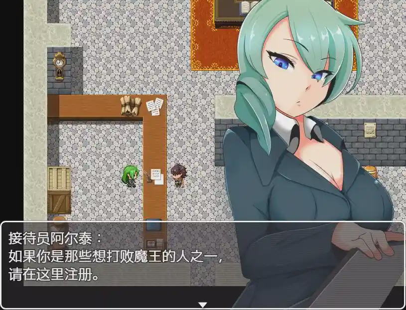 [RPG/汉化] 坚强无力抵抗的NPC1.0 PC+安卓汉化版游戏中文版下载|无需安装解压即玩-千万少女