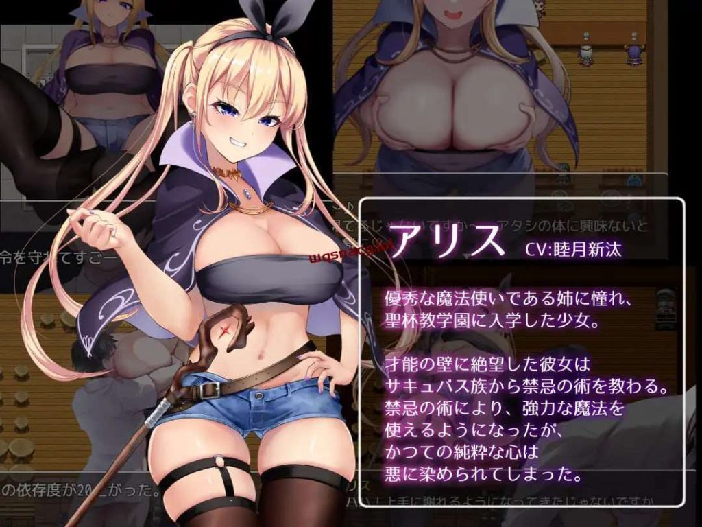 [大型RPG/反向X] 魅魔与魔法 Succubus&Magic v5.23 官中版+存档5.1G游戏中文版下载|无需安装解压即玩-千万少女