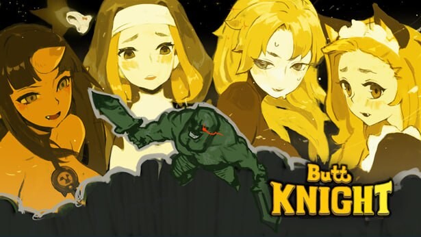 [射击ACT/动态/新作/PC] 蜜臀骑士 ButtKnight 官方中文版2.2G游戏中文版下载|无需安装解压即玩-千万少女