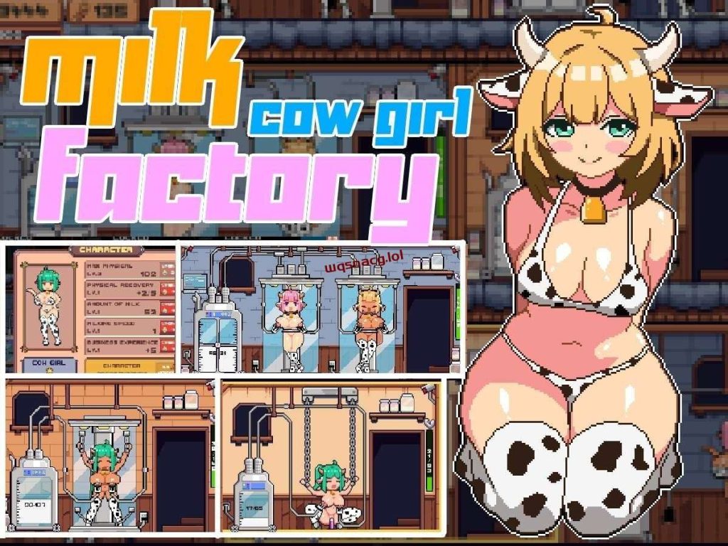 [经营SLG/像素动态/PC] 牛奶牛女孩工厂 MilkFactory 官方英文版1.47G游戏中文版下载|无需安装解压即玩-千万少女