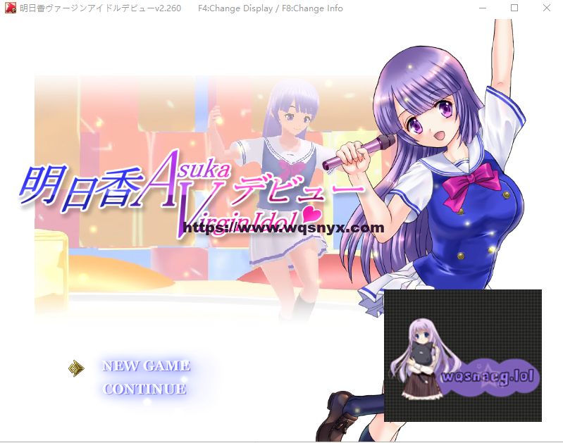 [日式ADV/中文] 明日香偶像出道 明日香ヴァージンアイドルデビュー V2.260 AI汉化版 2.2G游戏中文版下载|无需安装解压即玩-千万少女