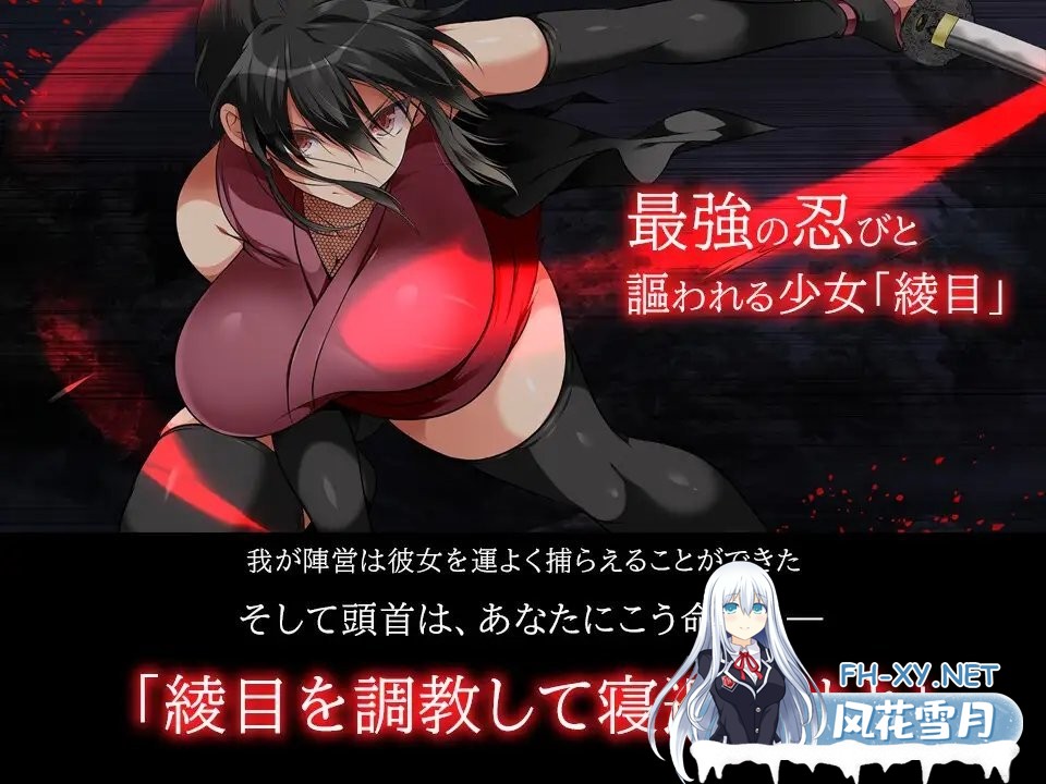 超大型爆款调教SLG/无码/超精美动态CG][全CG存档]忍堕－女忍调教 / 忍堕とし 步兵无码官方汉化硬盘版[百度解压11G]游戏中文版下载|无需安装解压即玩-千万少女