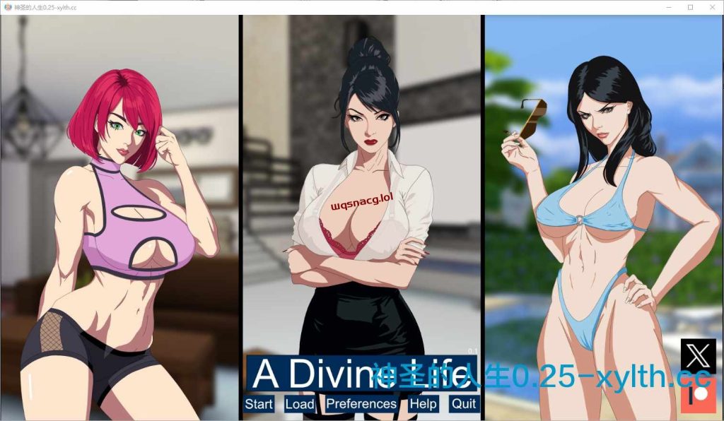 [SLG/汉化] 神圣的生活 A Divine Life v0.25 PC+安卓汉化版500M游戏中文版下载|无需安装解压即玩-千万少女