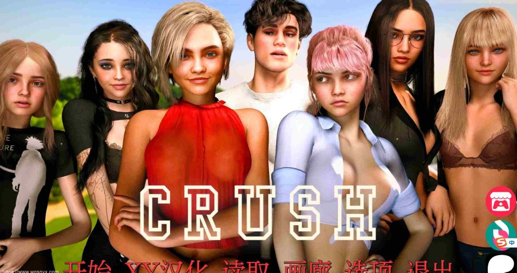 [欧美SLG/汉化] 破碎学院 CRUSH College 0.2 PC+安卓汉化版 4.9G游戏中文版下载|无需安装解压即玩-千万少女