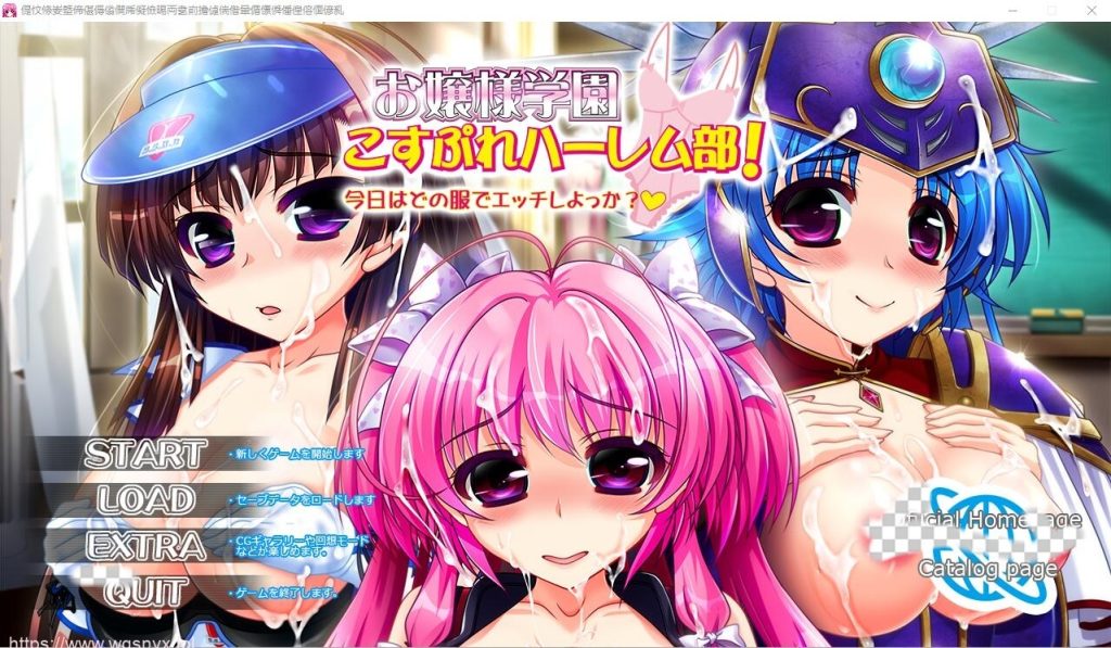 [ADV/中文] 大小姐学园Cosplay后宫部!今天要穿什么衣服来H呢 AI汉化版 2.6G游戏中文版下载|无需安装解压即玩-千万少女