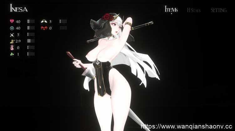 [ACT/汉化] 棘罪修女-伊妮莎 ThornSin V0.65官方中文版★白丝高跟3.81G游戏中文版下载|无需安装解压即玩-千万少女