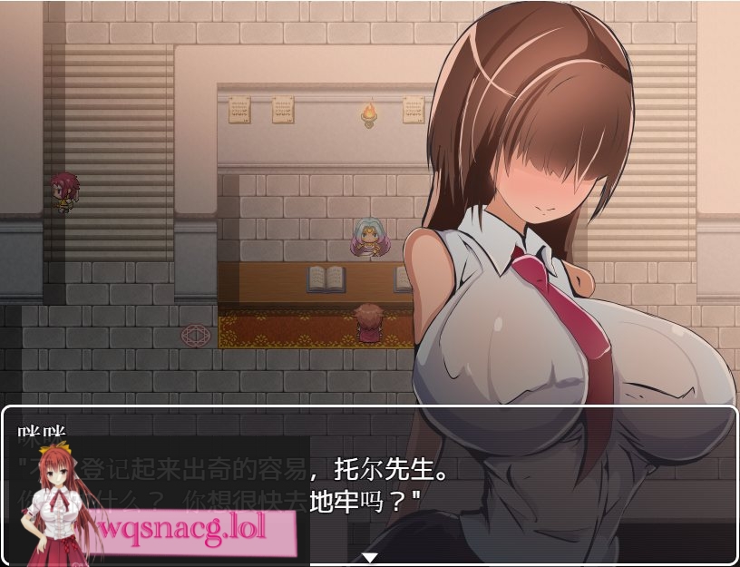 [日系RPG/汉化] 蒙眼女孩给朋友戴绿帽子的故事PC+安卓汉化版500M游戏中文版下载|无需安装解压即玩-千万少女