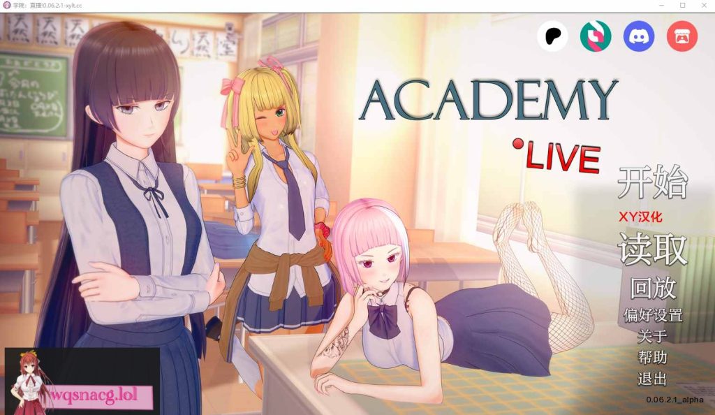 [SLG/汉化] 学院：直播！现场直播 Academy Live! v0.06.2 alpha PC+安卓汉化版4.2G游戏中文版下载|无需安装解压即玩-千万少女