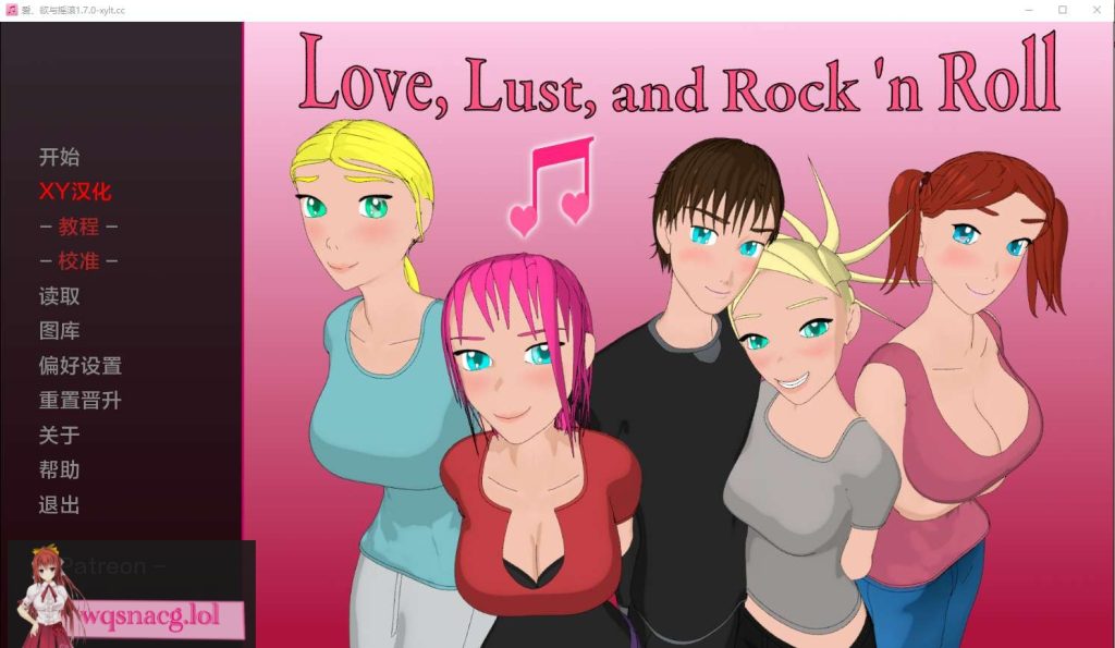 [SLG/汉化] 爱、欲望和摇滚乐 Love, Lust, and Rock ‘n Roll v1.7.0 PC+安卓汉化版1.2G游戏中文版下载|无需安装解压即玩-千万少女