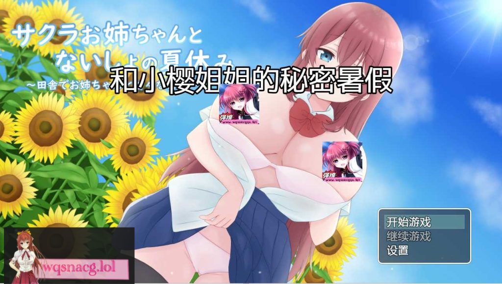 [日系RPG/汉化] 和小樱姐姐的秘密暑假 サクラお姉ちゃんとないしょの夏休み PC+安卓汉化版 1.2G游戏中文版下载|无需安装解压即玩-千万少女
