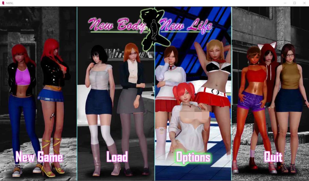 [国风SLG/汉化] 新生活 新身体 New Body – New Life Remake 0.15 PC+安卓汉化版 1.8G游戏中文版下载|无需安装解压即玩-千万少女