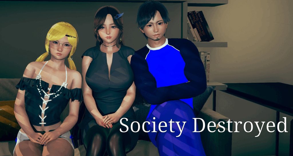 [国风SLG汉化动态] 社会被摧毁 Society Destroyed [v1.0][双端490M]游戏中文版下载|无需安装解压即玩-千万少女