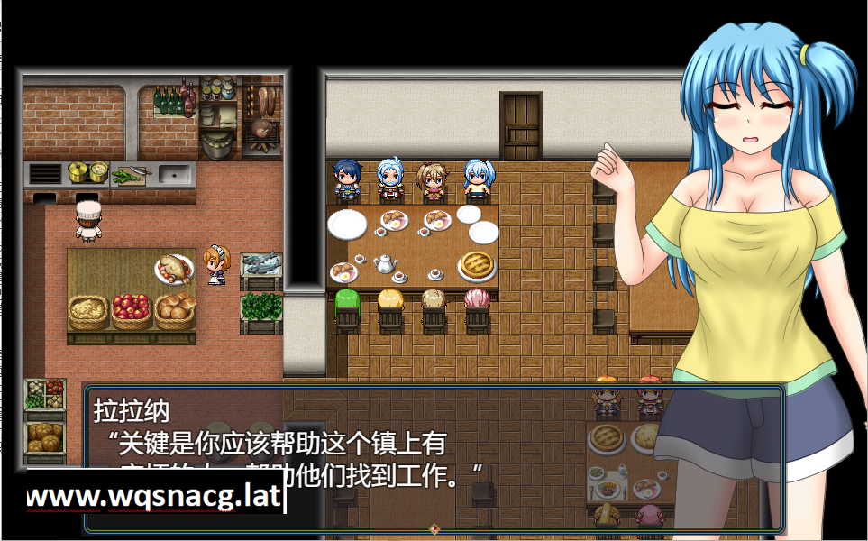 [日系RPG/汉化/动态] 看板娘和小劳动 云翻汉化版 多结局/多选项 [多空/1.4G]游戏中文版下载|无需安装解压即玩-千万少女