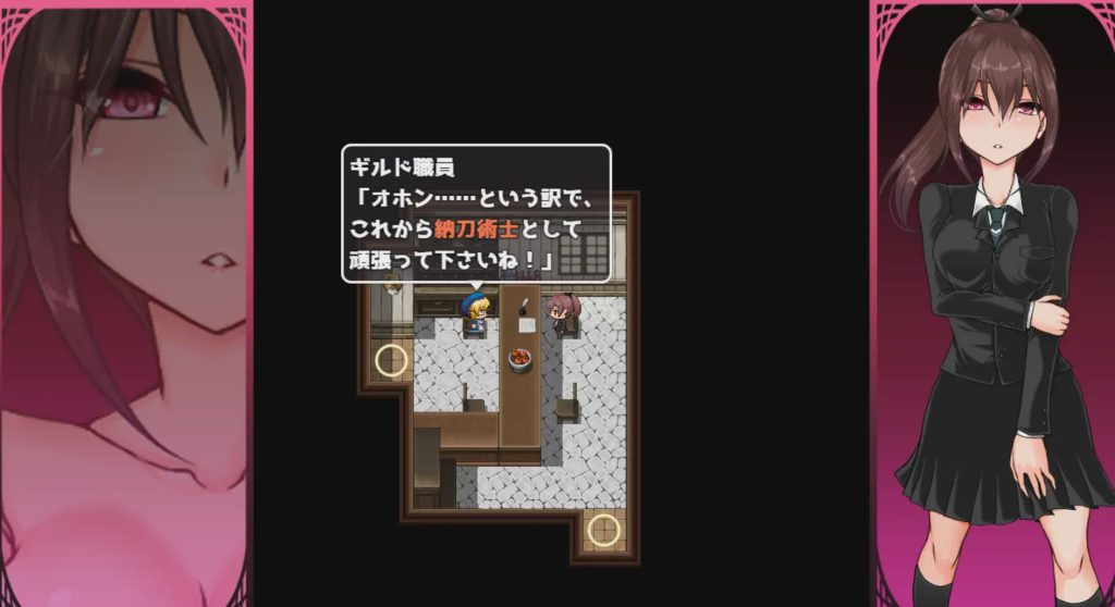 [RPG/汉化] 刀姬少女沙耶~酷炫系陆女北被丢进异世界驿站城市 V1.1 AI汉化版1.4G游戏中文版下载|无需安装解压即玩-千万少女