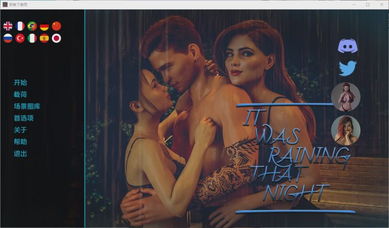 [SLG/汉化] 年轻保安 那晚下着雨 It Was Raining That Night [v0.11] PC+安卓汉化版4G游戏中文版下载|无需安装解压即玩-游界无限