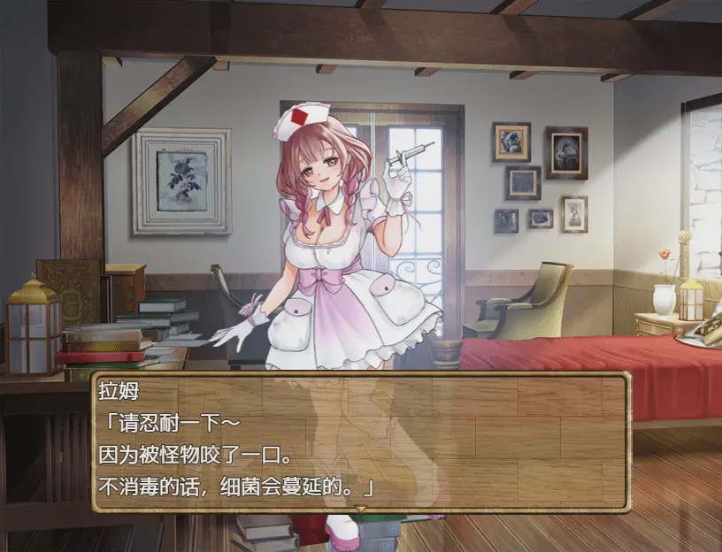 [RPG/汉化] 独自击败诊所护士 1.0 PC+安卓汉化版游戏中文版下载|无需安装解压即玩-千万少女
