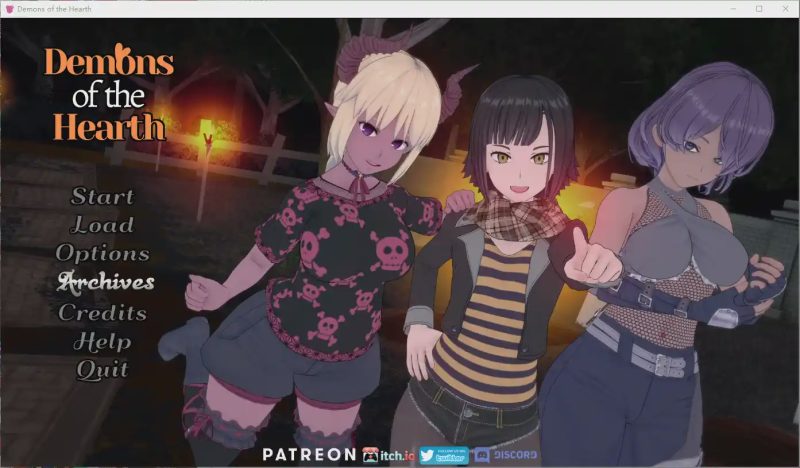 [SLG/中文] 炉膛恶魔 Demons of the Hearth v0.8 PC+安卓汉化版 5.5G游戏中文版下载|无需安装解压即玩-游界无限