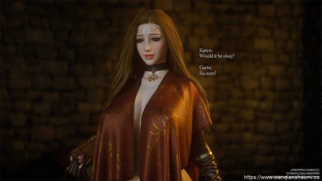 【3D/建模/CG】jared999d大佬作品 Fallen Lady5 全彩3D【355M】游戏中文版下载|无需安装解压即玩-千万少女