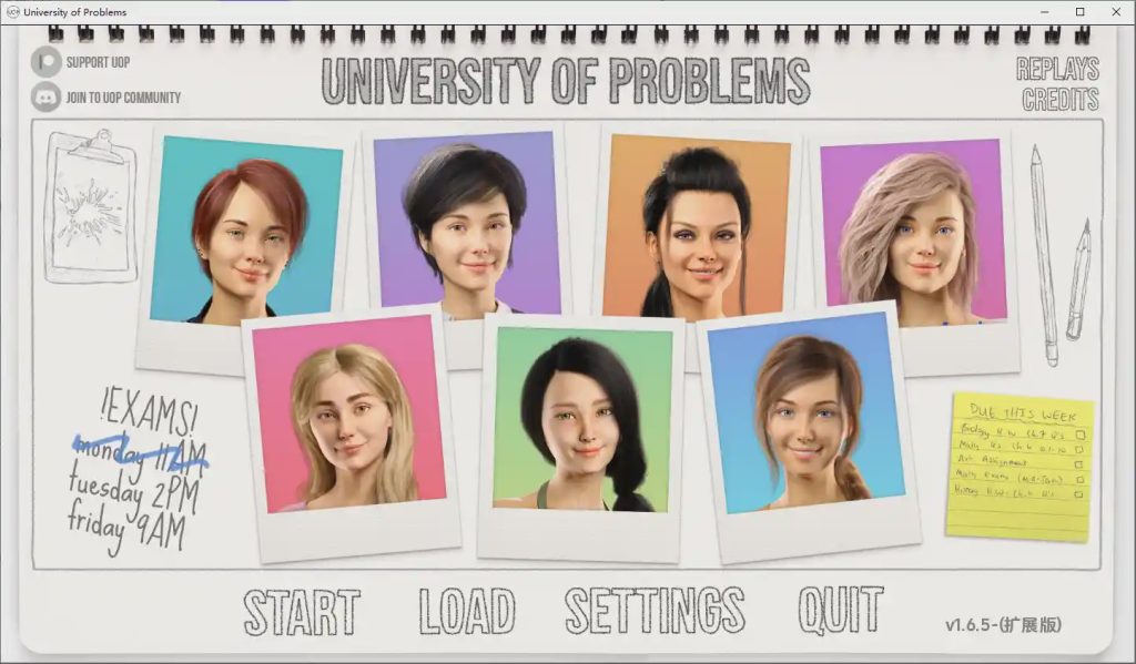 [欧美SLG/汉化] 问题大学 学院情缘 University of Problems v1.7.0 Extended PC+安卓汉化版16G游戏中文版下载|无需安装解压即玩-千万少女