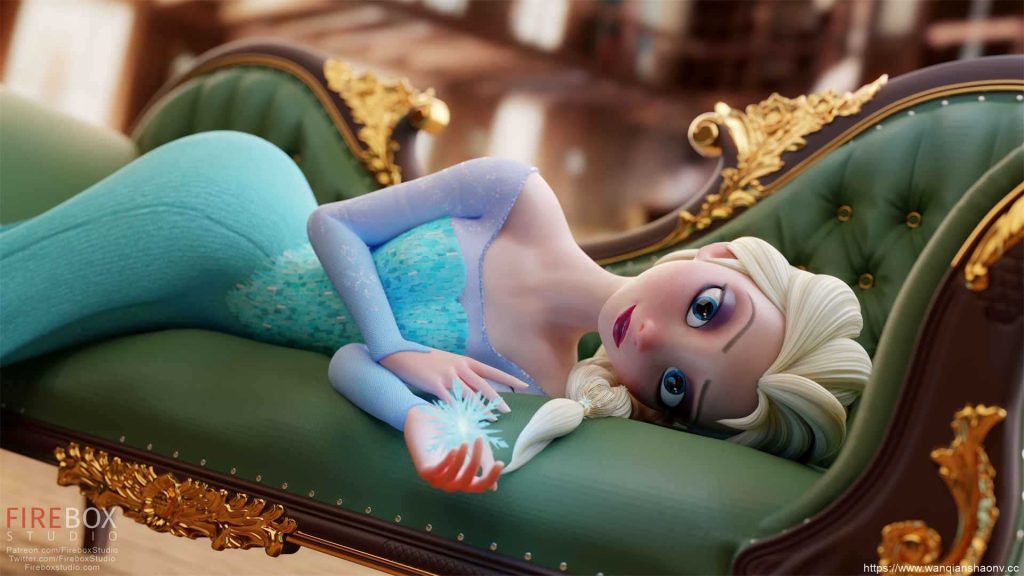 【3D同人/动画】冰雪奇缘-艾莎 Frozen-Elsa 动画+CG 【1G】游戏中文版下载|无需安装解压即玩-千万少女